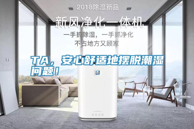 TA，安心舒適地?cái)[脫潮濕問題！