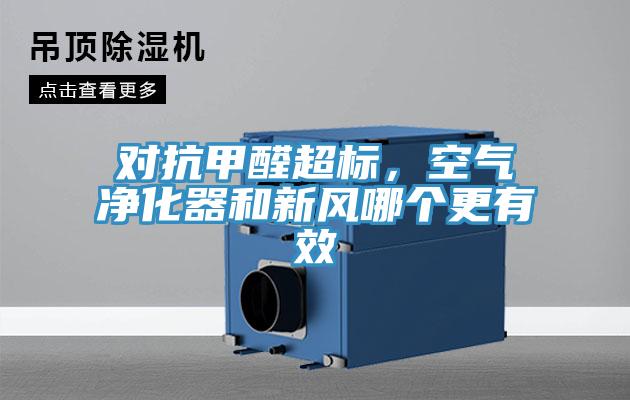 對抗甲醛超標，空氣凈化器和新風哪個更有效