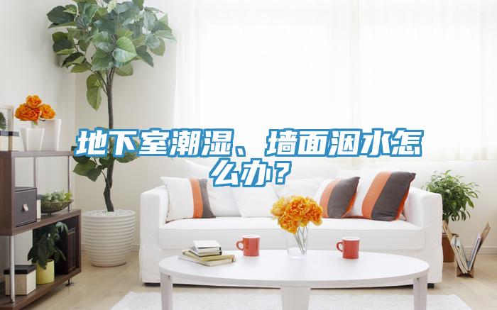 地下室潮濕、墻面洇水怎么辦？