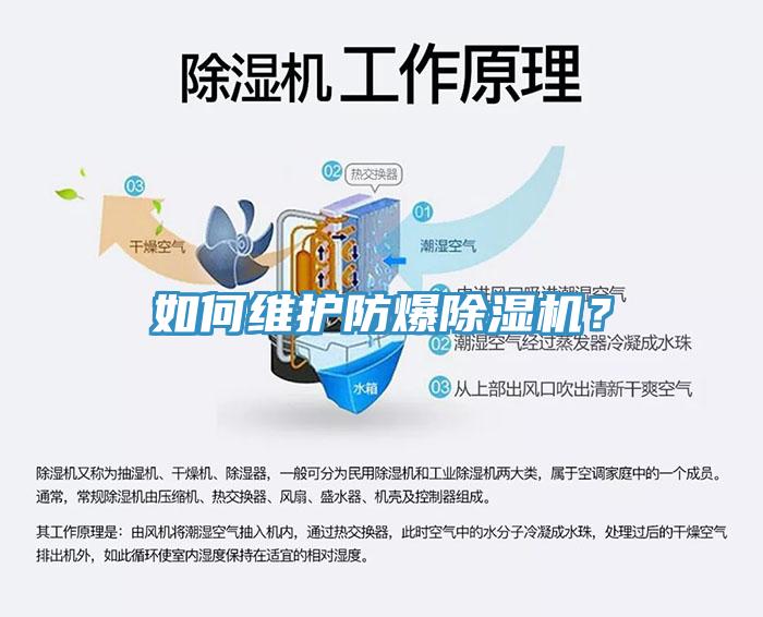 如何維護防爆除濕機？
