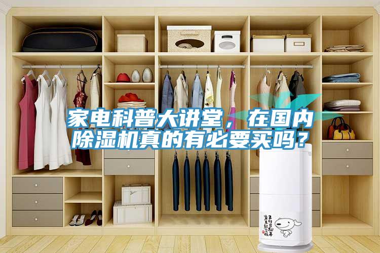 家電科普大講堂，在國內(nèi)除濕機真的有必要買嗎？