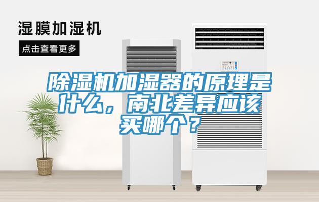 除濕機加濕器的原理是什么，南北差異應該買哪個？