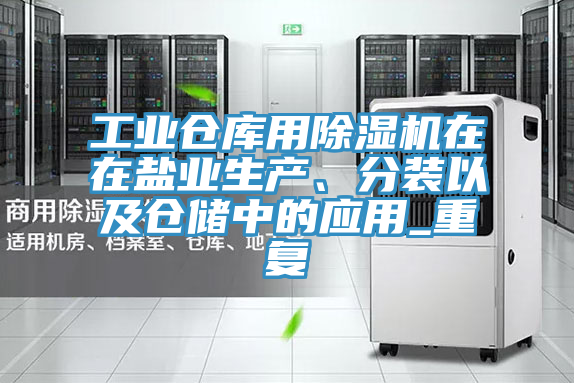 工業倉庫用除濕機在在鹽業生產、分裝以及倉儲中的應用_重復