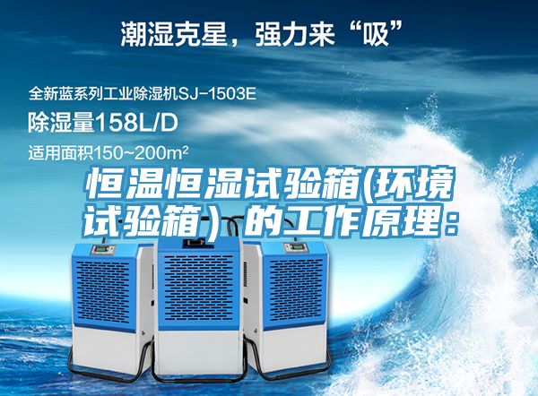 恒溫恒濕試驗箱(環境試驗箱)的工作原理: