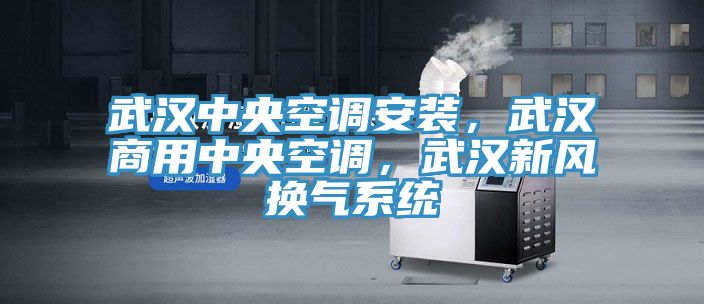 武漢中央空調安裝，武漢商用中央空調，武漢新風換氣系統