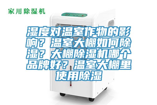 濕度對溫室作物的影響？溫室大棚如何除濕？大棚除濕機哪個品牌好？溫室大棚里使用除濕