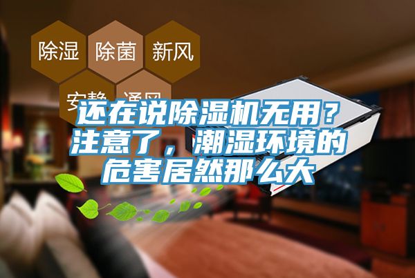 還在說(shuō)除濕機(jī)無(wú)用？注意了，潮濕環(huán)境的危害居然那么大