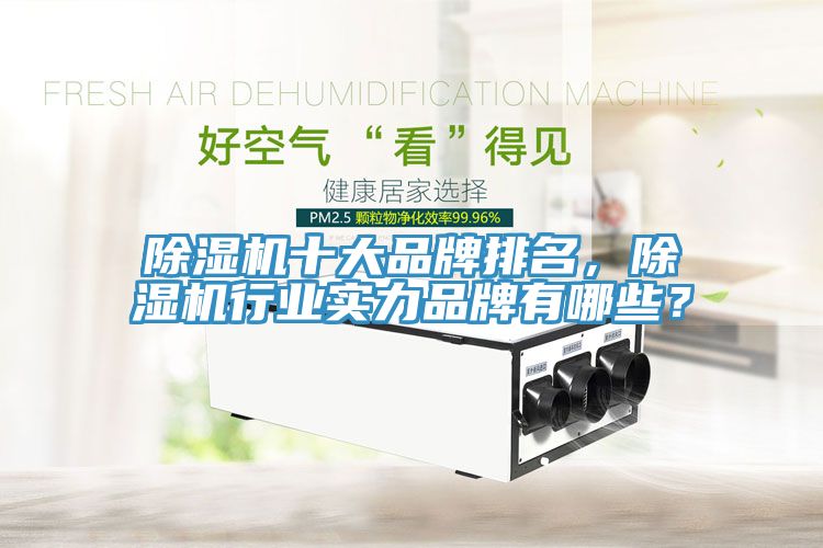 除濕機十大品牌排名，除濕機行業實力品牌有哪些？