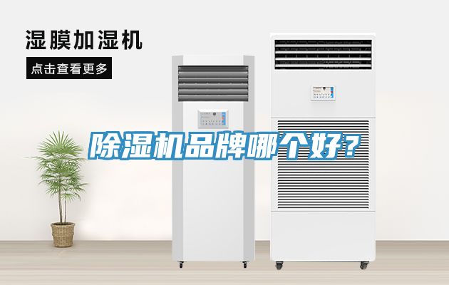 除濕機品牌哪個好？